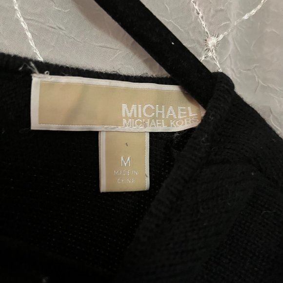 Black Michael Kors knit sweater size medium - Picture 3 of 5